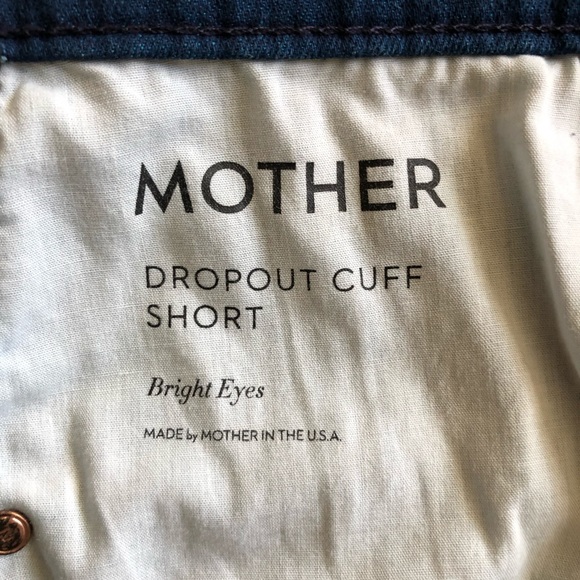 MOTHER Dropout Cuff Short - Picture 5 of 6